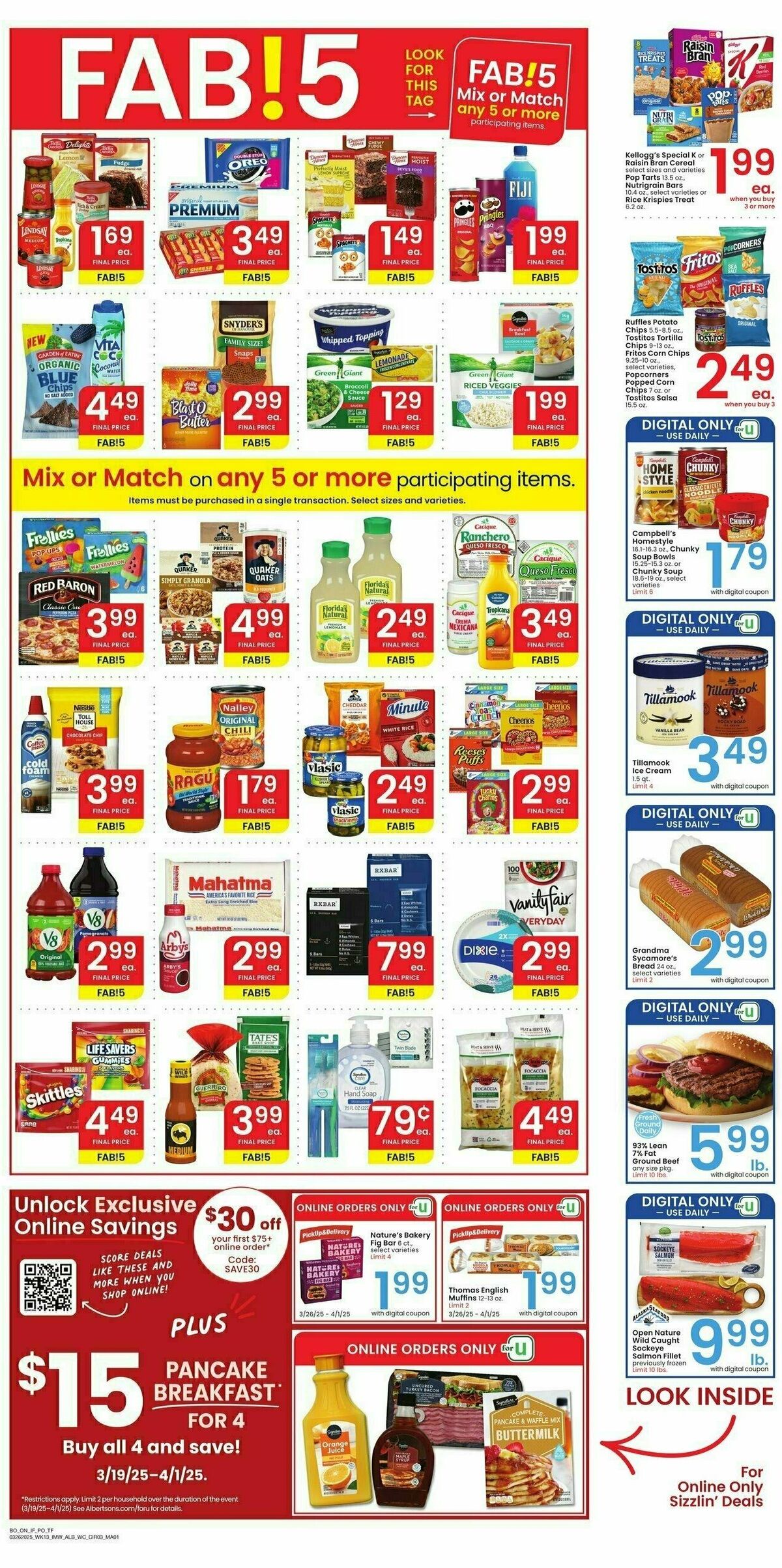 Albertsons Weekly Ad from March 26