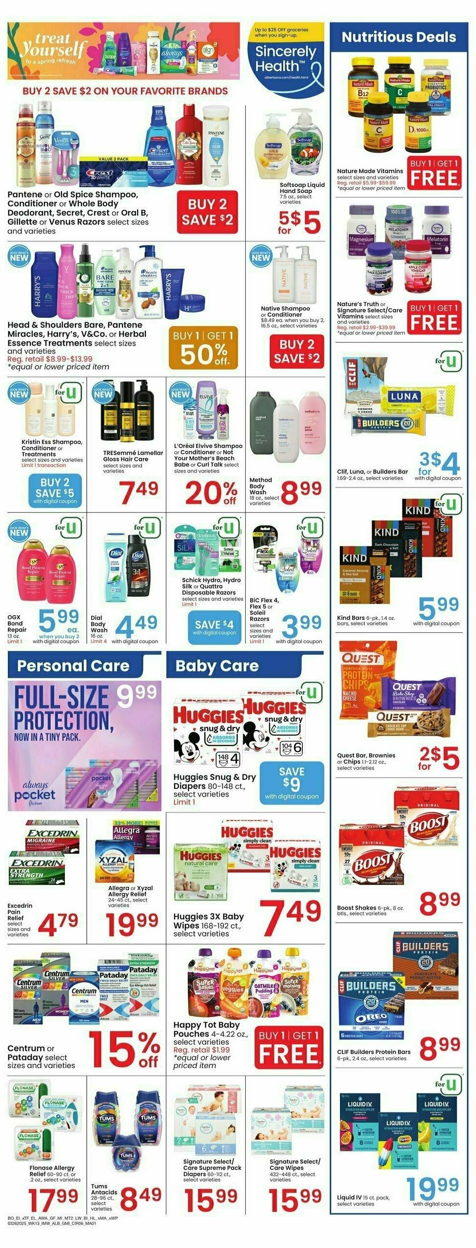 Albertsons Weekly Ad from March 26