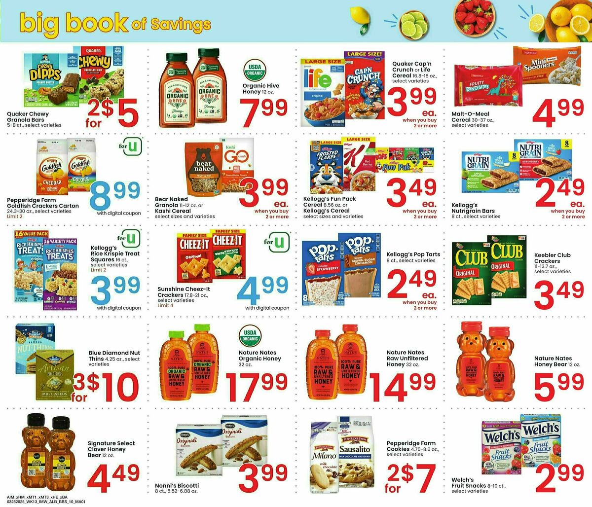 Albertsons Big Book of Savings Weekly Ad from March 25