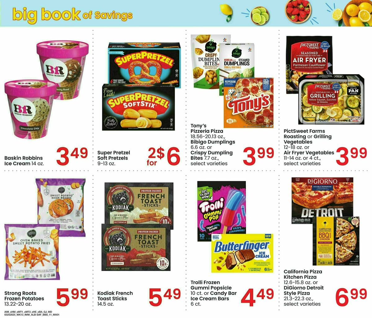 Albertsons Big Book of Savings Weekly Ad from March 25
