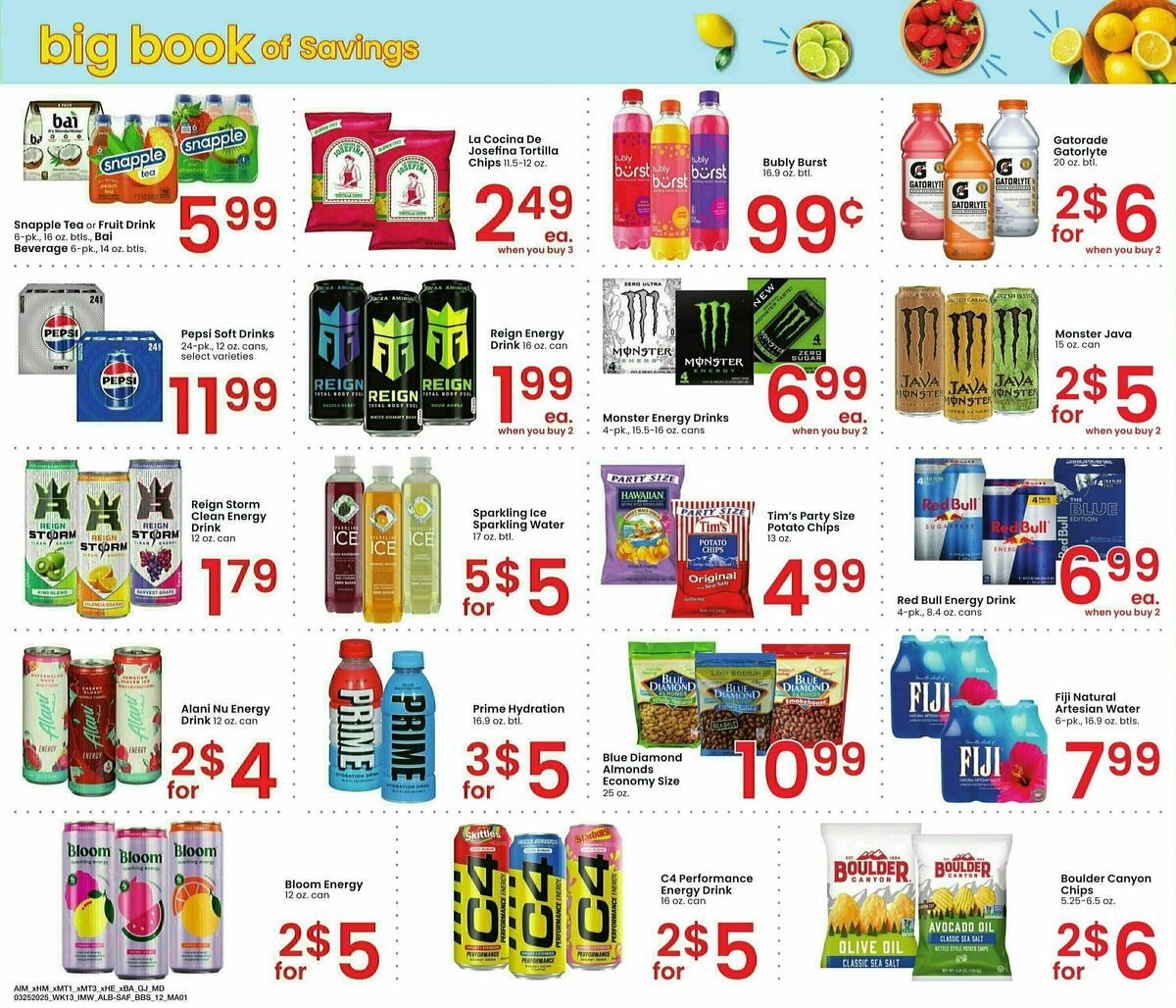 Albertsons Big Book of Savings Weekly Ad from March 25