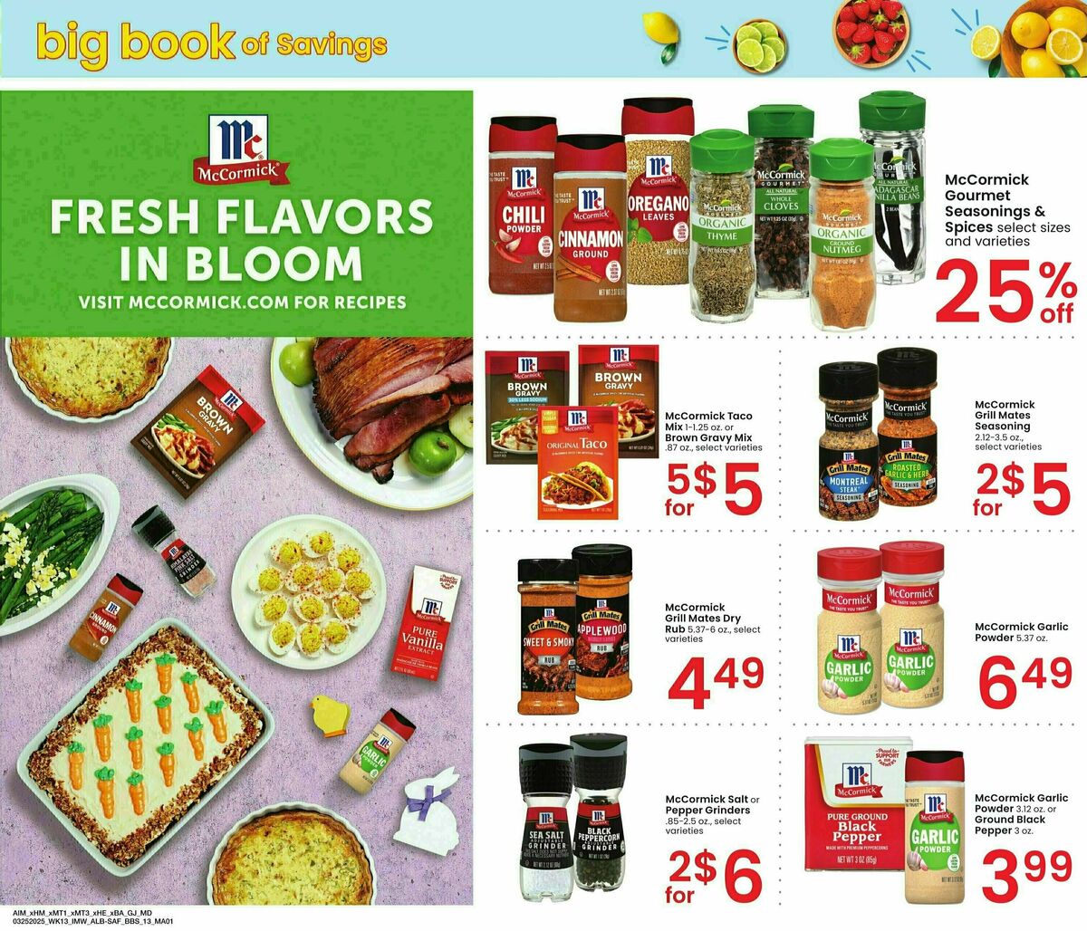 Albertsons Big Book of Savings Weekly Ad from March 25