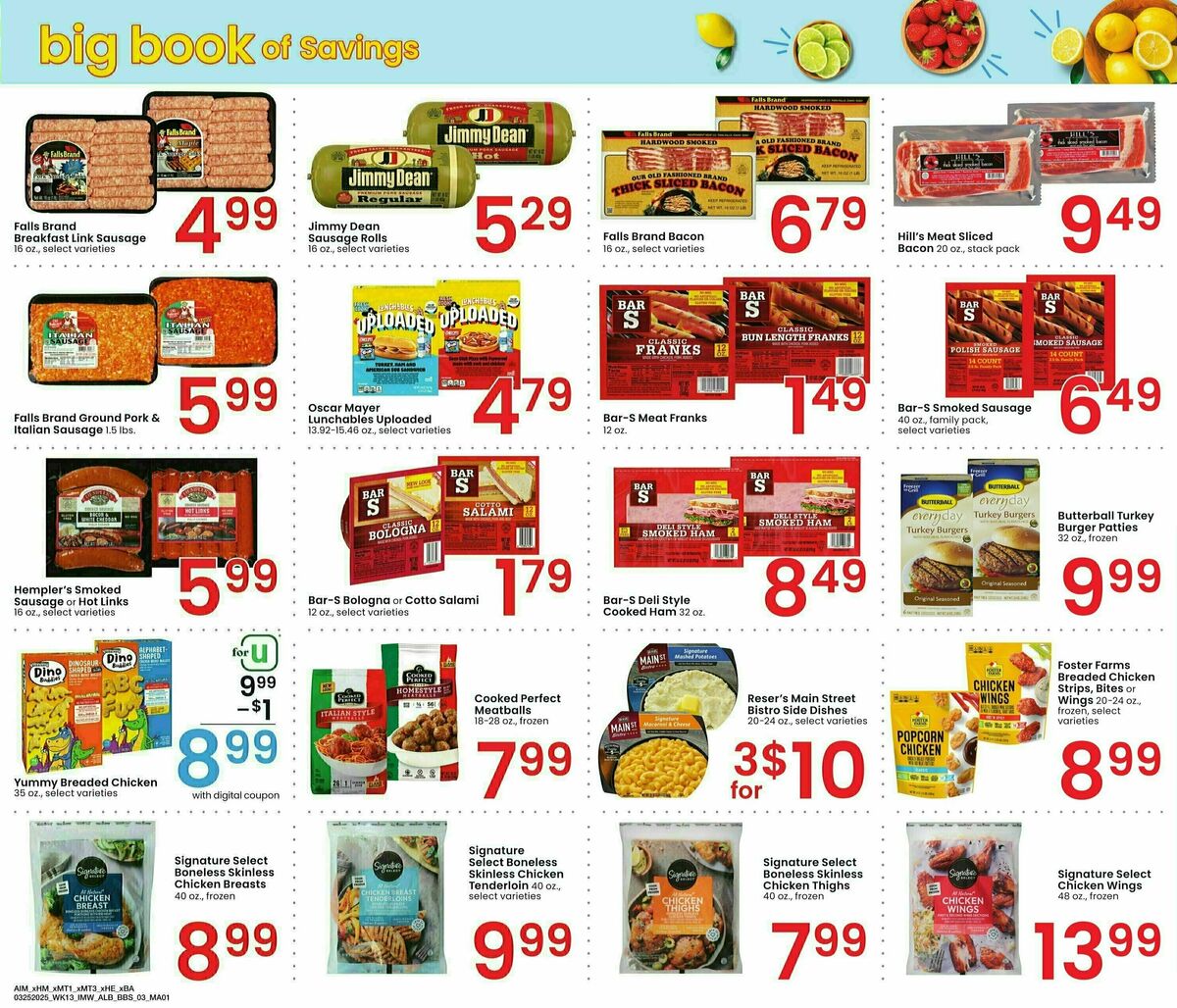 Albertsons Big Book of Savings Weekly Ad from March 25