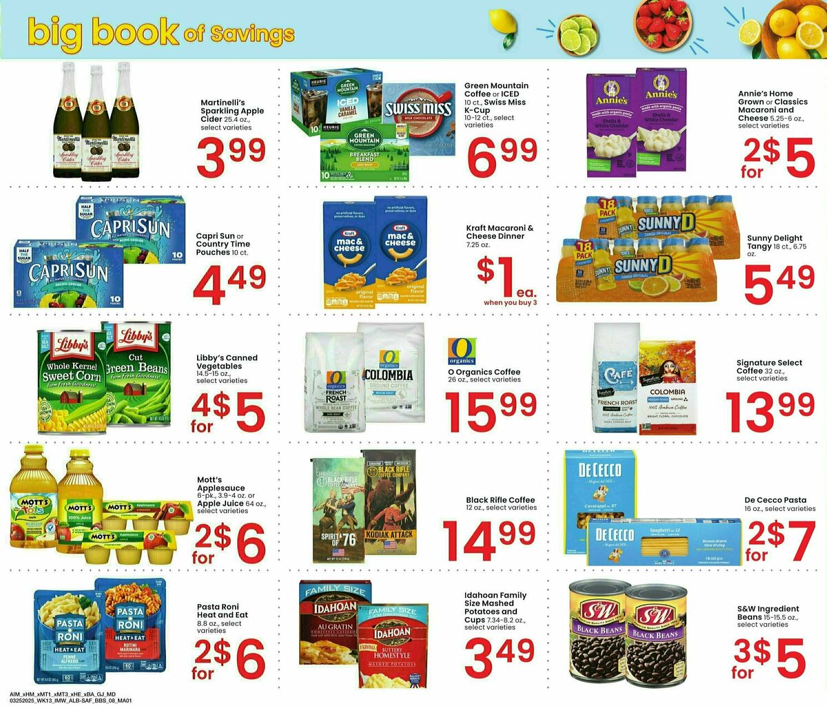 Albertsons Big Book of Savings Weekly Ad from March 25