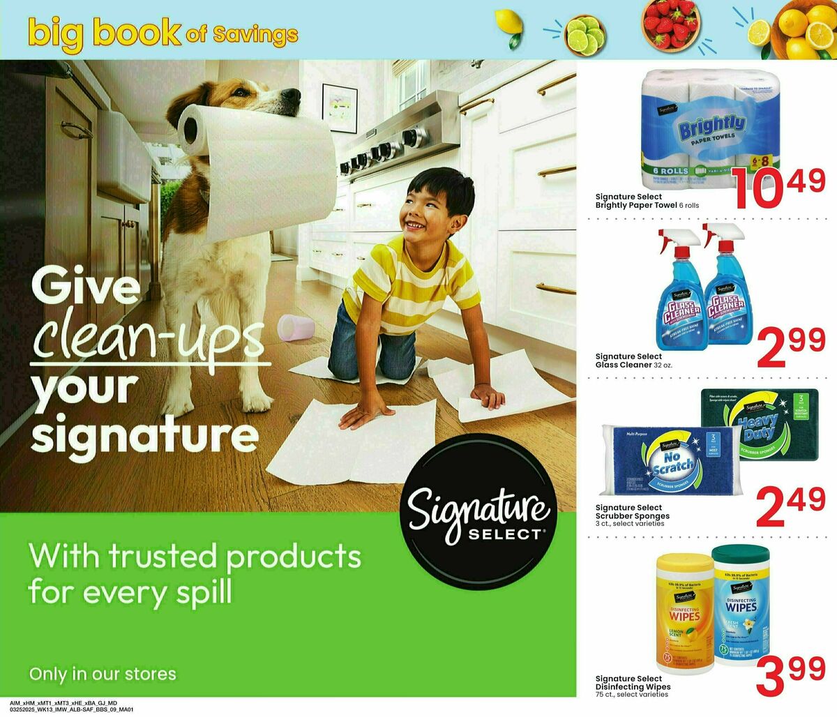 Albertsons Big Book of Savings Weekly Ad from March 25
