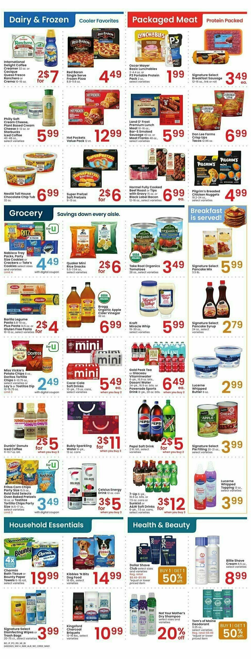 Albertsons Weekly Ad from April 2