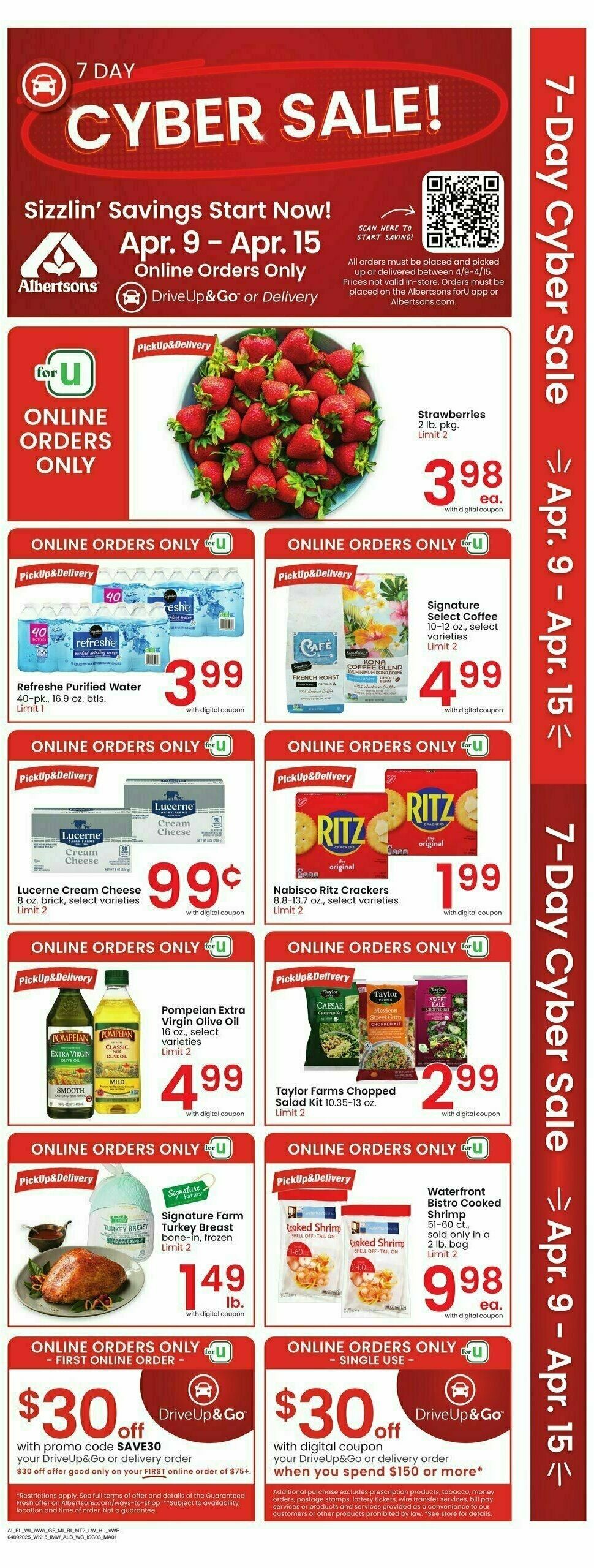 Albertsons Weekly Ad from April 9