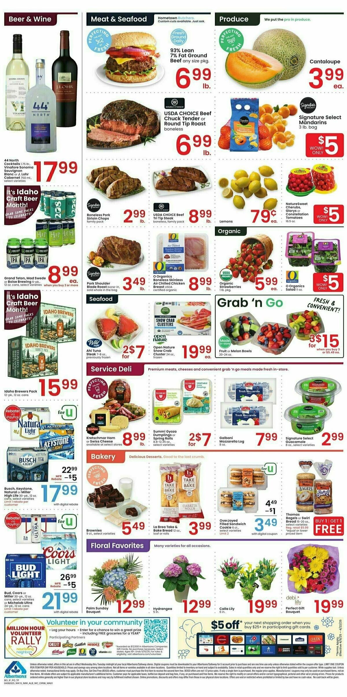 Albertsons Weekly Ad from April 9