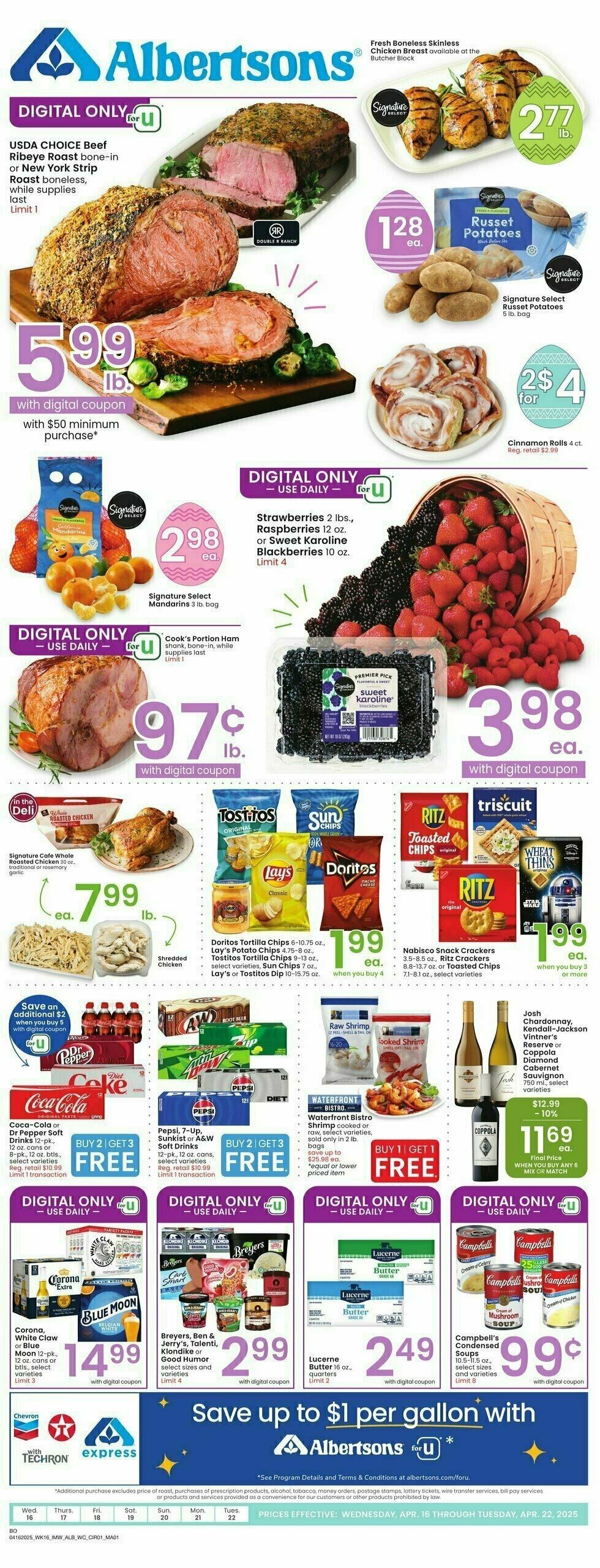Albertsons Weekly Ad from April 16