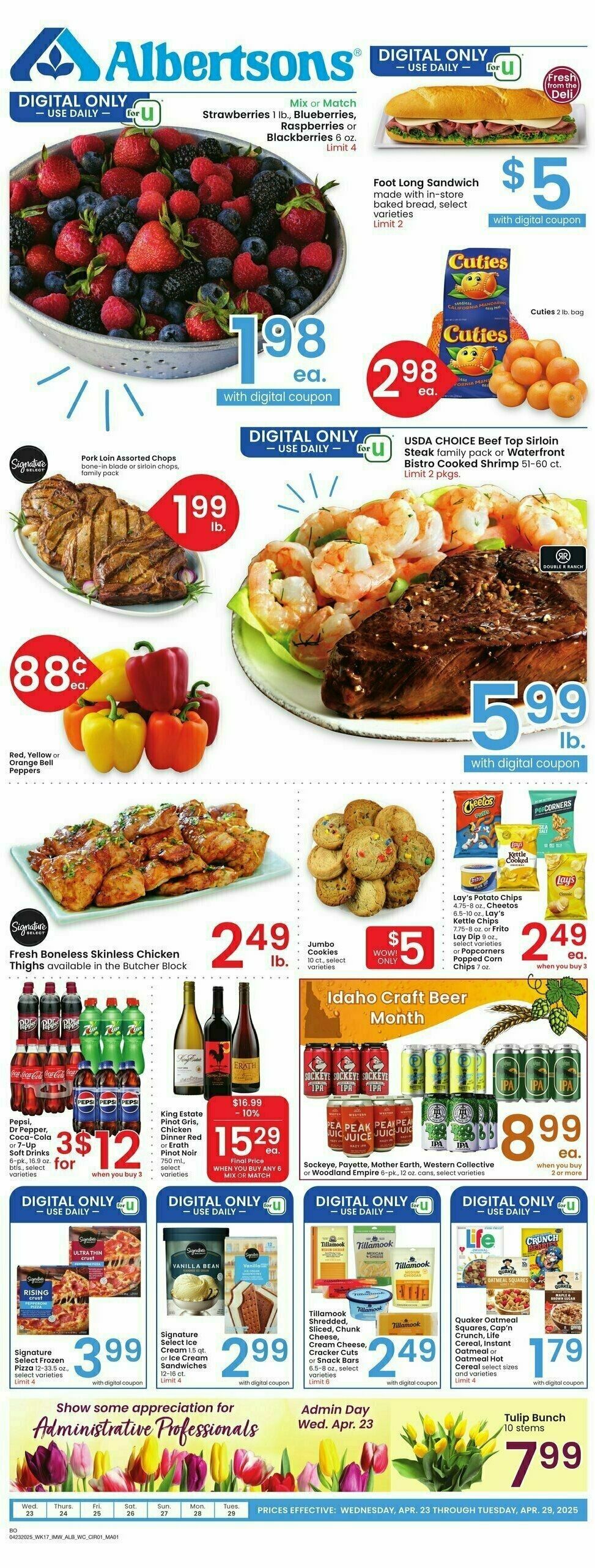Albertsons Weekly Ad from April 23