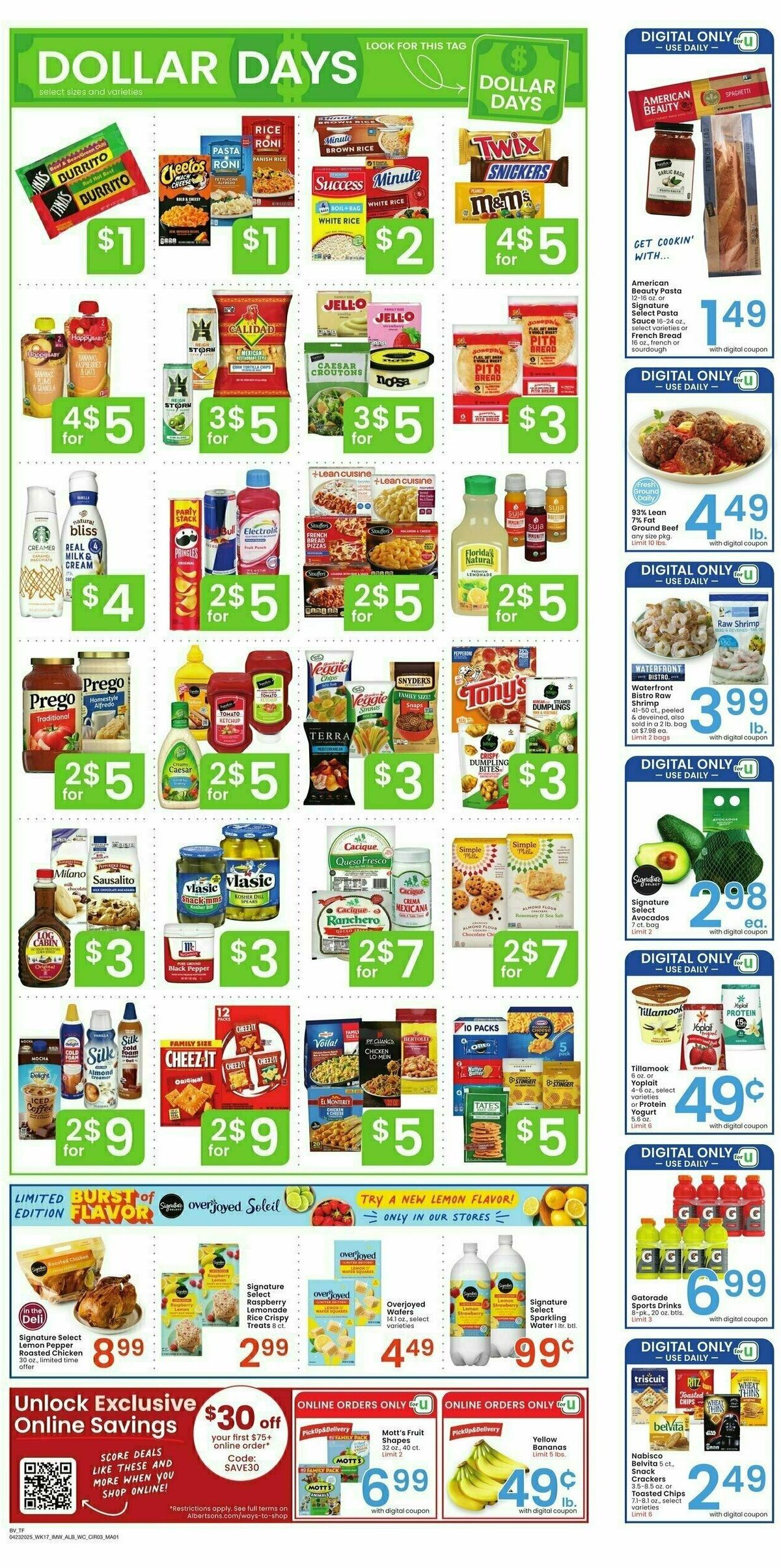 Albertsons Weekly Ad from April 23