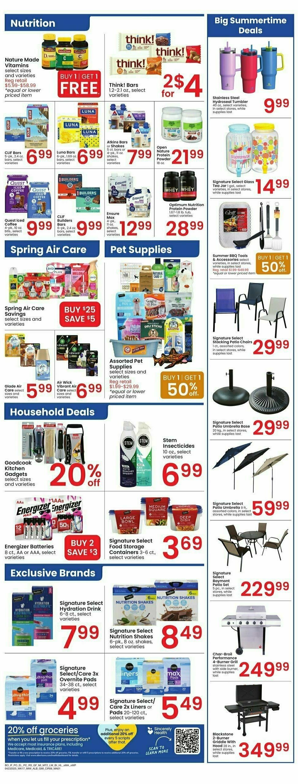 Albertsons Weekly Ad from April 23