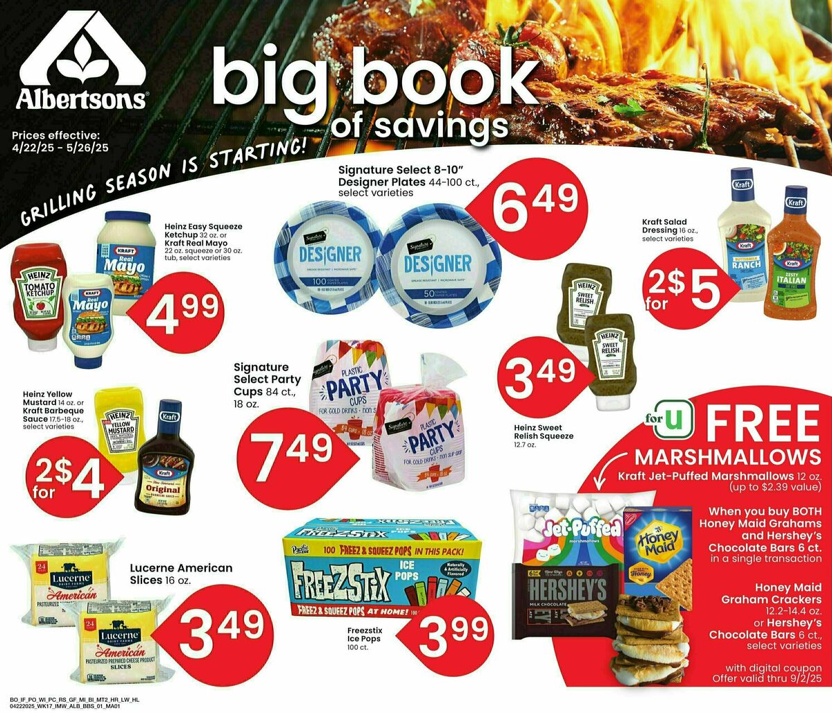 Albertsons Big Book of Savings Weekly Ad from April 22