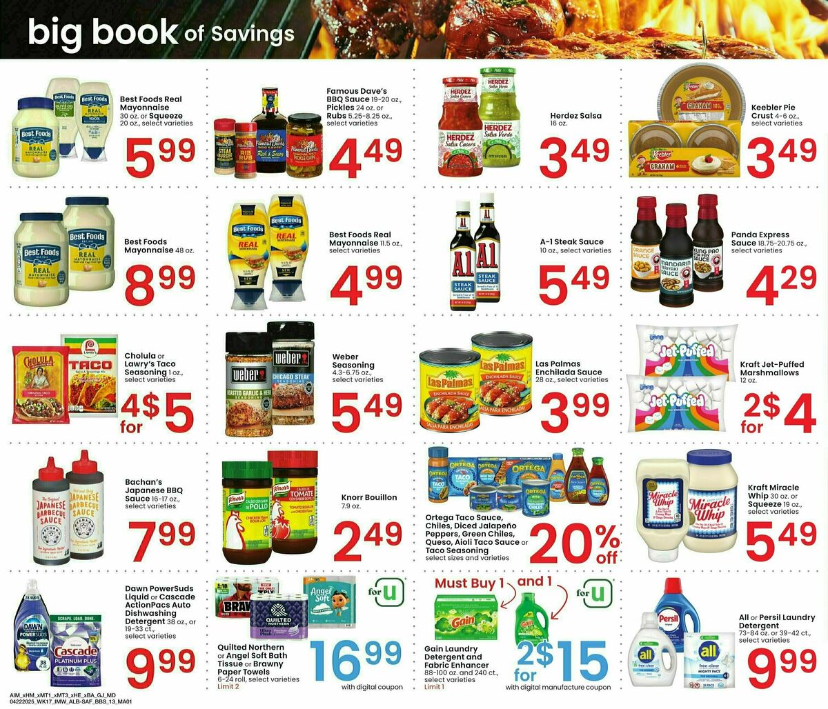 Albertsons Big Book of Savings Weekly Ad from April 22