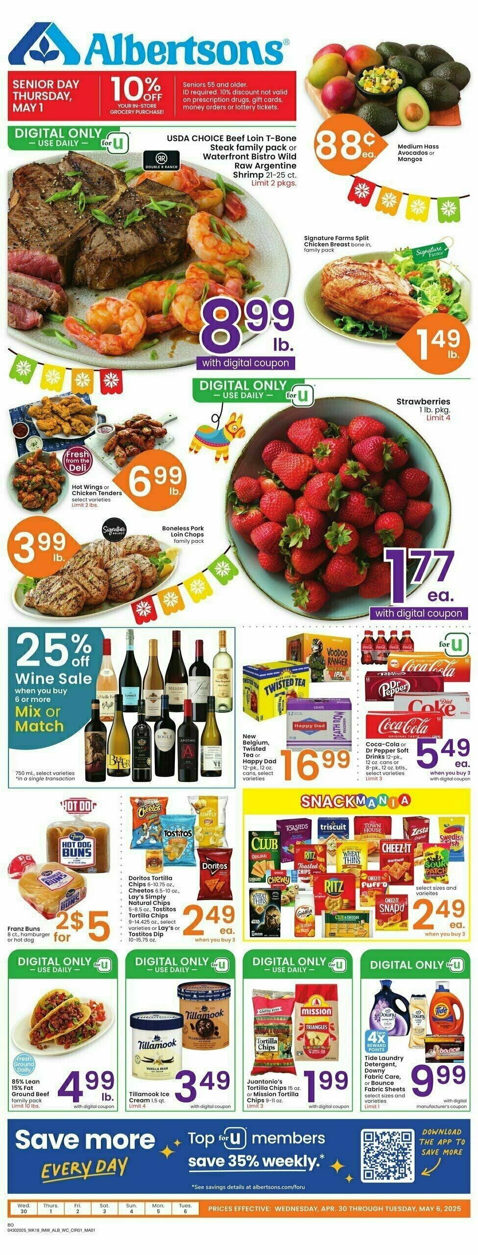 Albertsons Weekly Ad from April 30