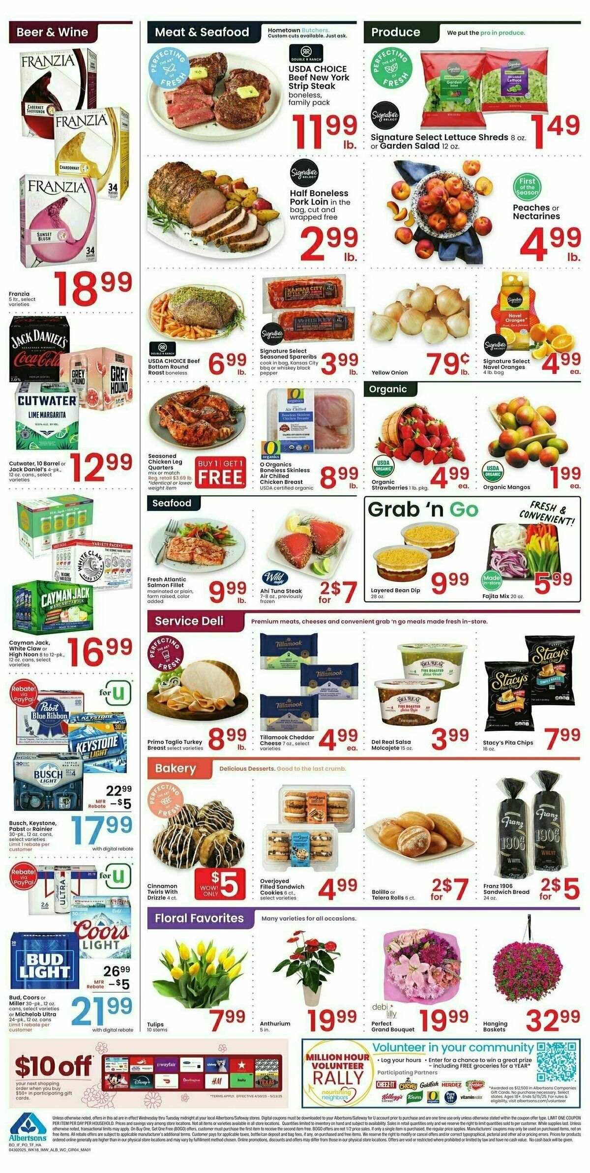 Albertsons Weekly Ad from April 30