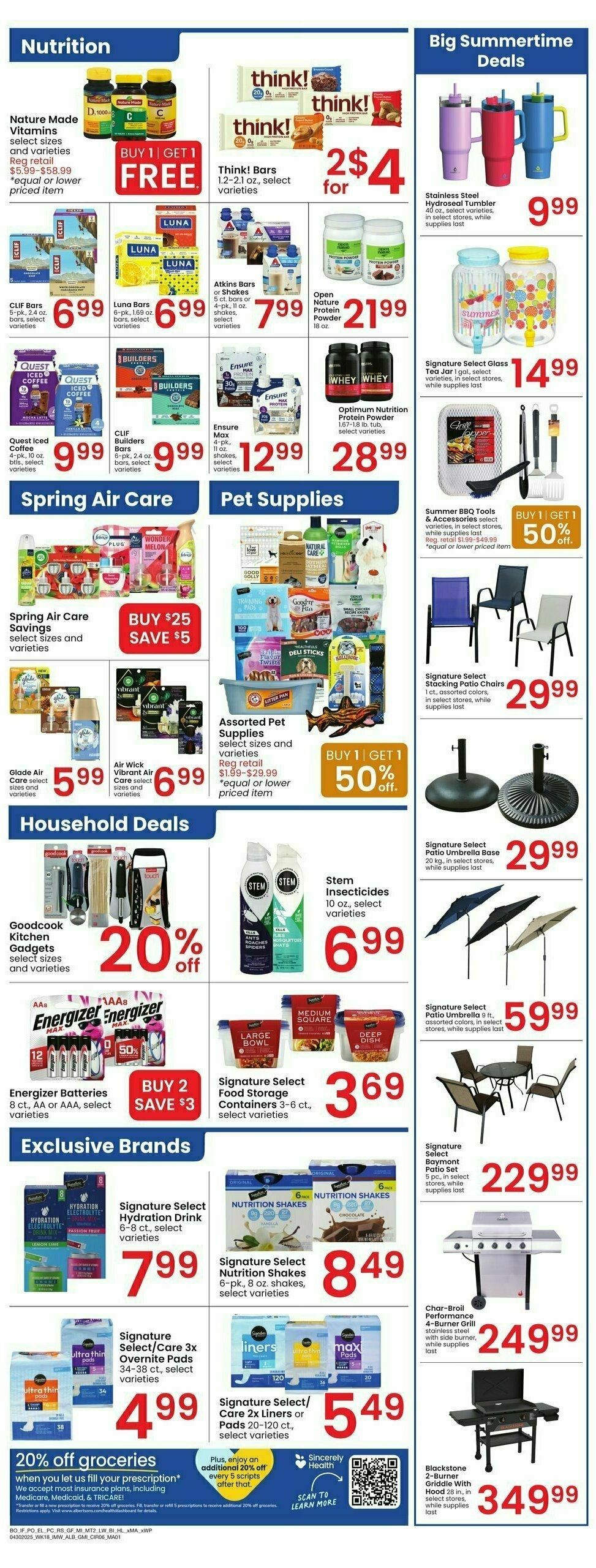 Albertsons Weekly Ad from April 30