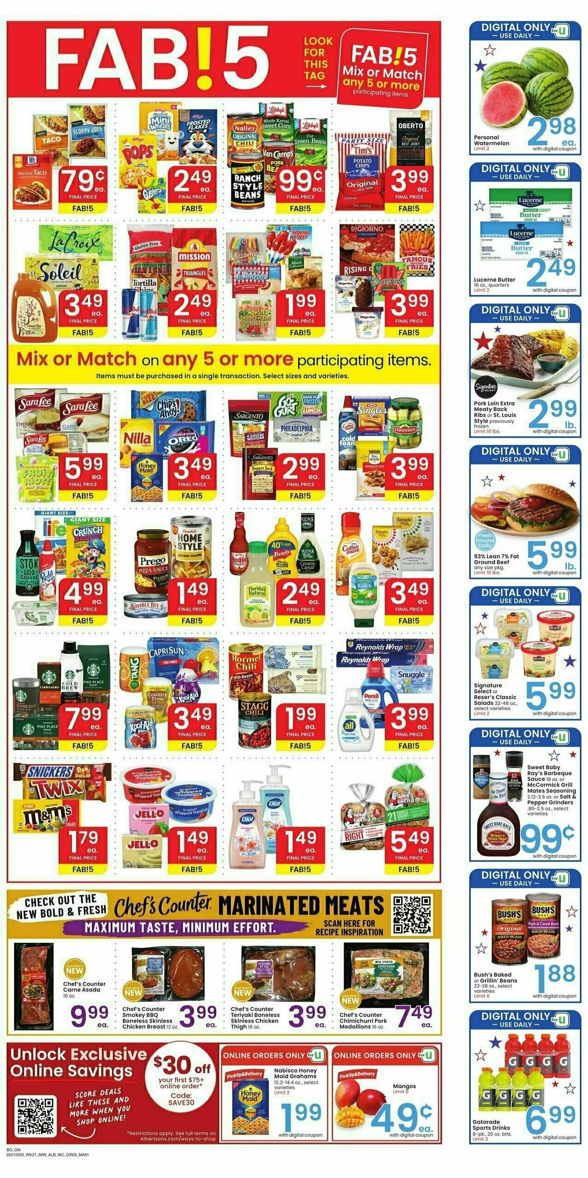 Albertsons Weekly Ad from May 21
