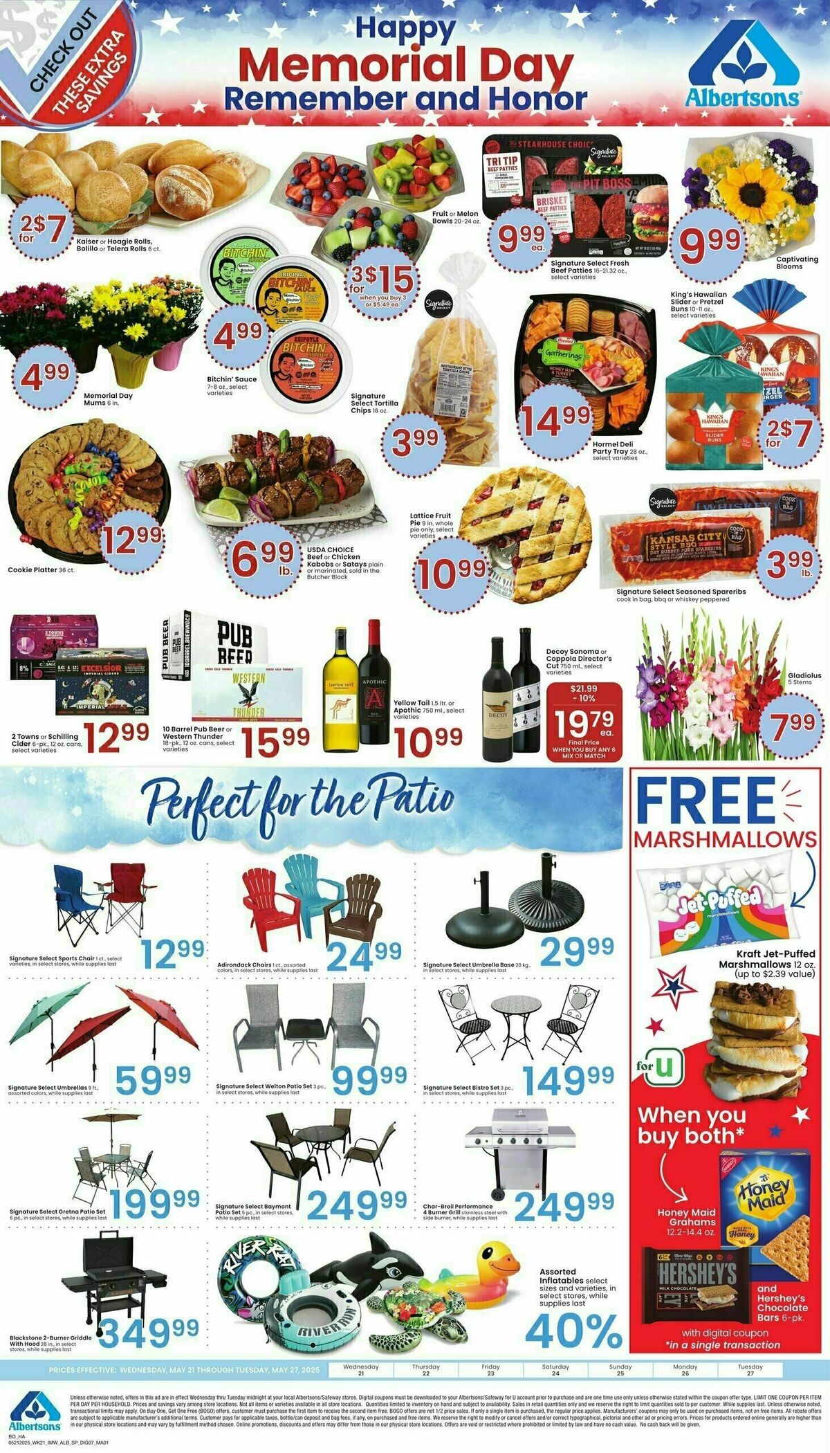 Albertsons Specialty Publication Weekly Ad from May 21