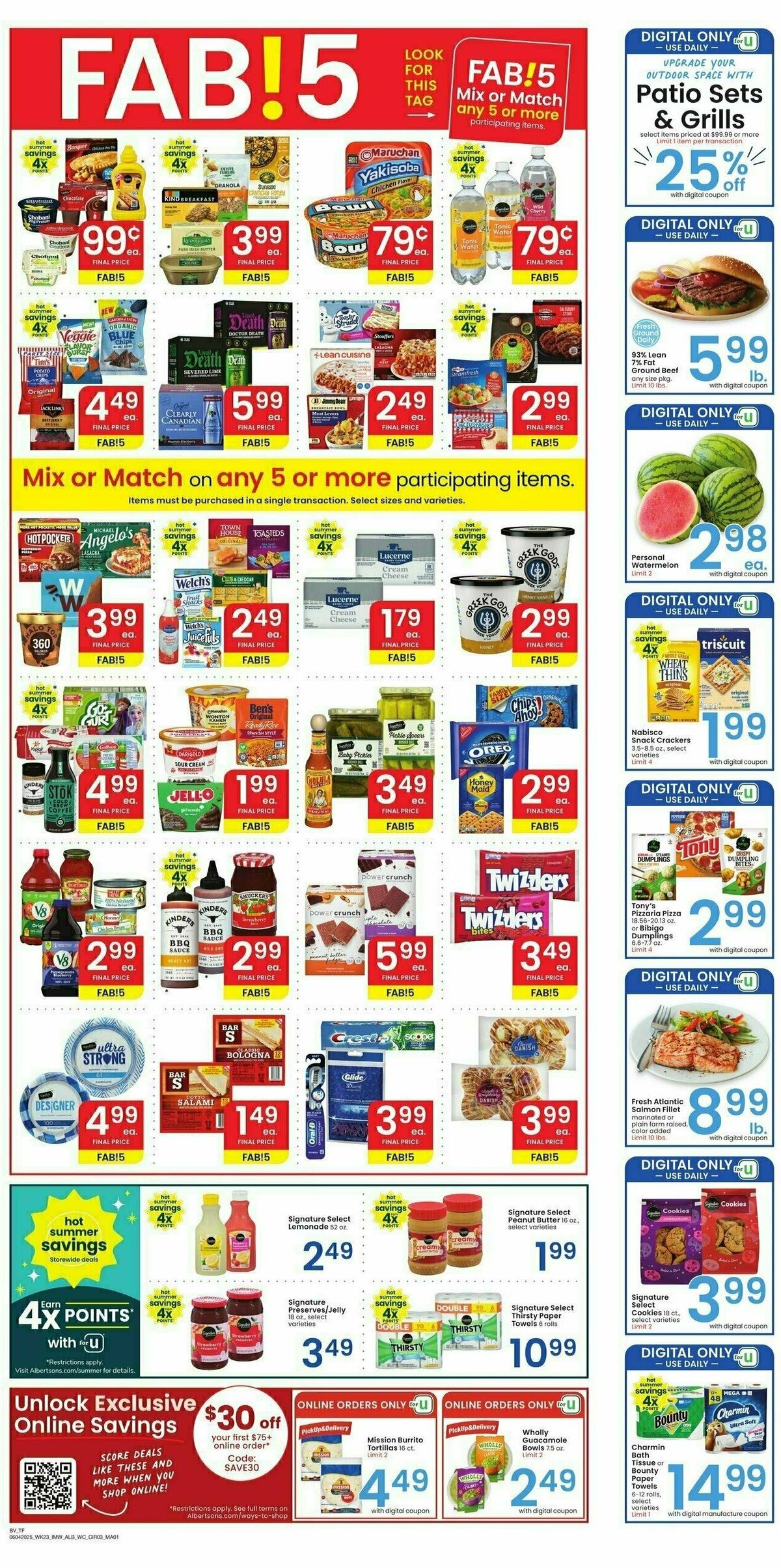 Albertsons Weekly Ad from June 4