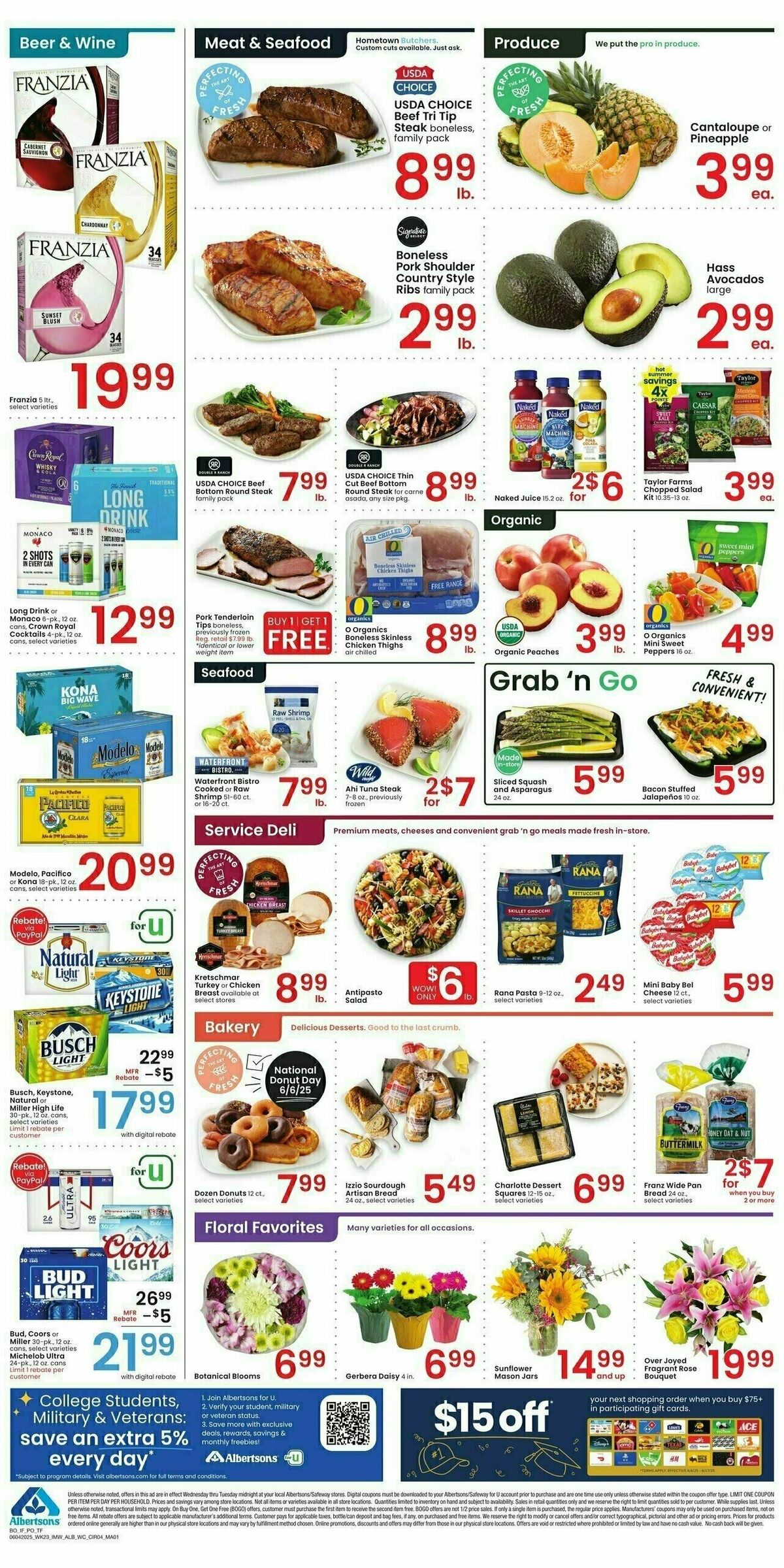 Albertsons Weekly Ad from June 4
