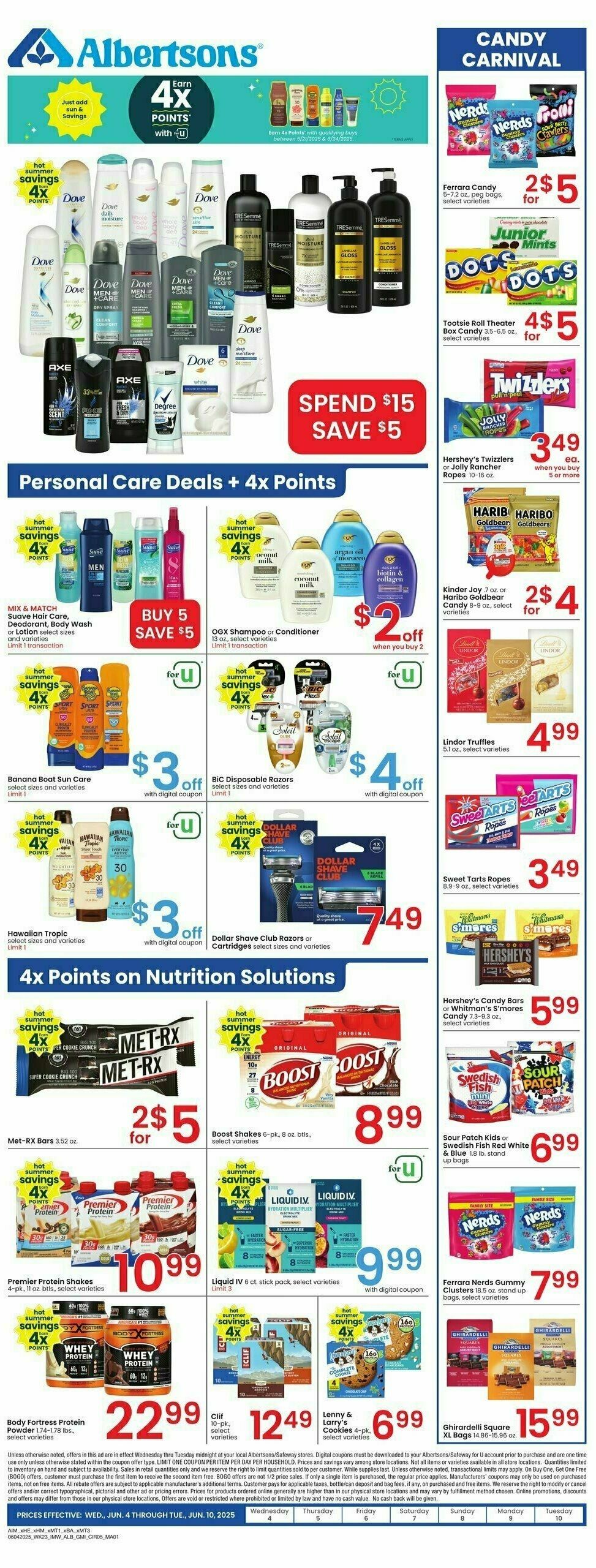 Albertsons Weekly Ad from June 4