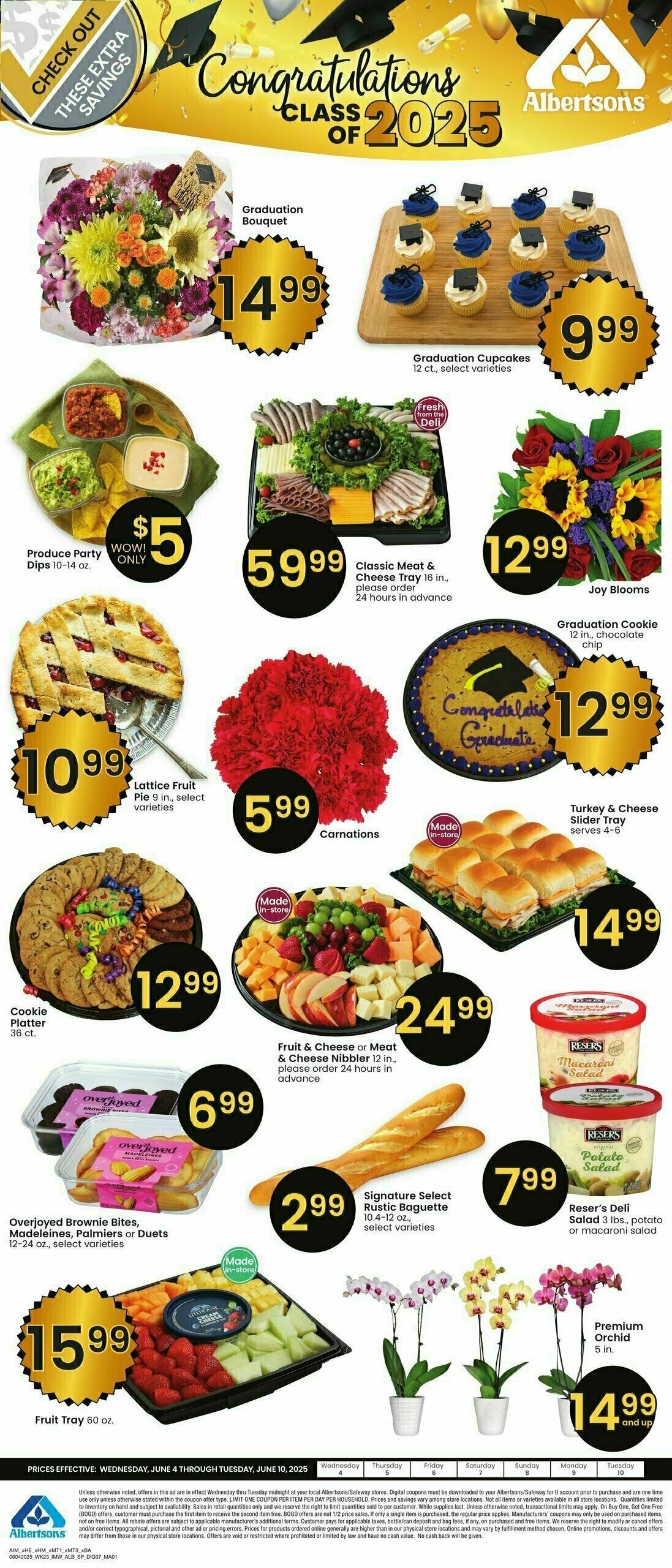 Albertsons Bonus Online Savings Weekly Ad from June 4