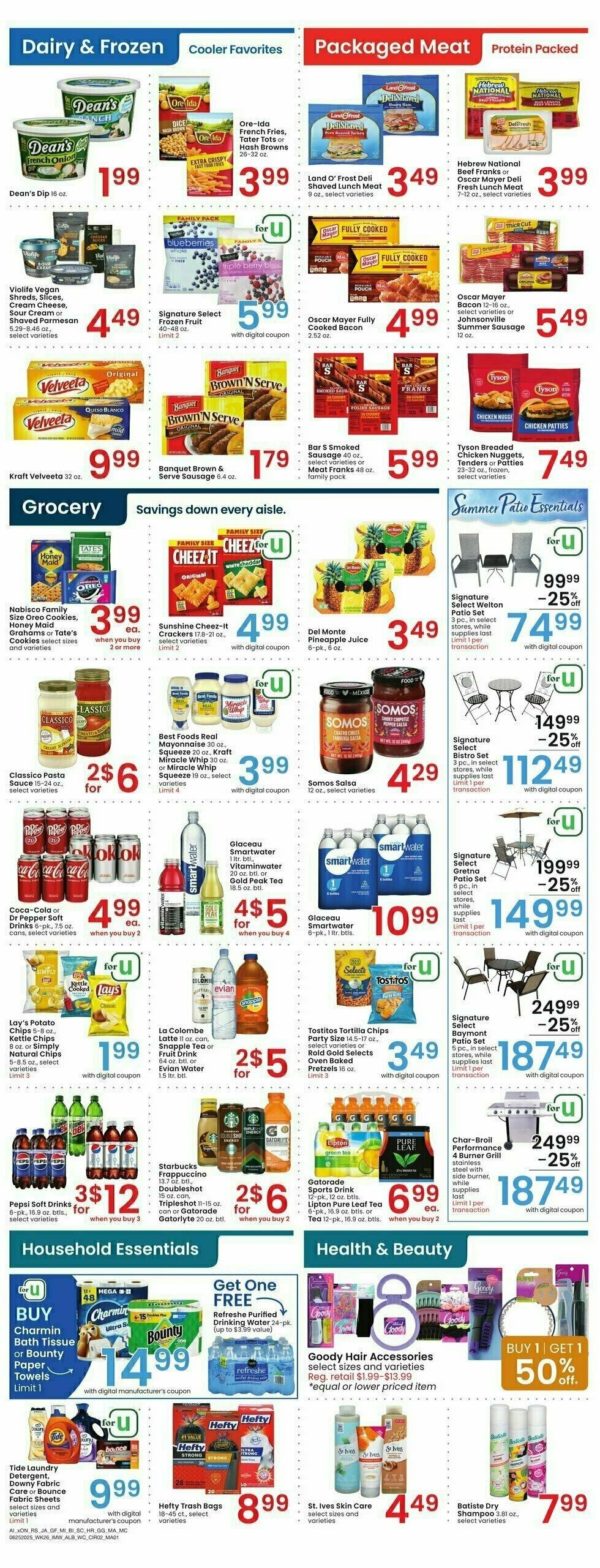 Albertsons Weekly Ad from June 25