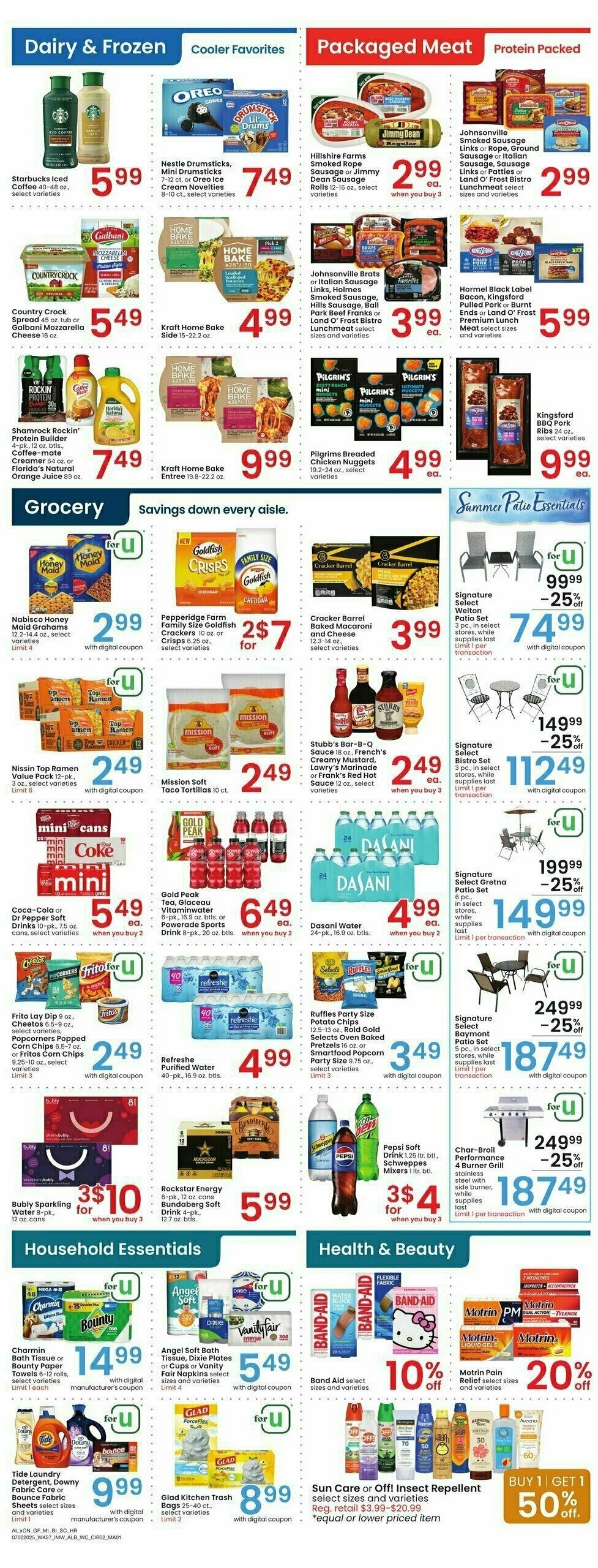 Albertsons Weekly Ad from July 2