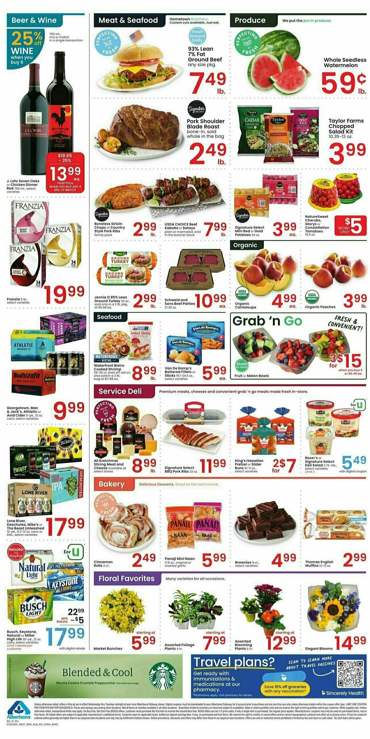 Albertsons Weekly Ad from July 2