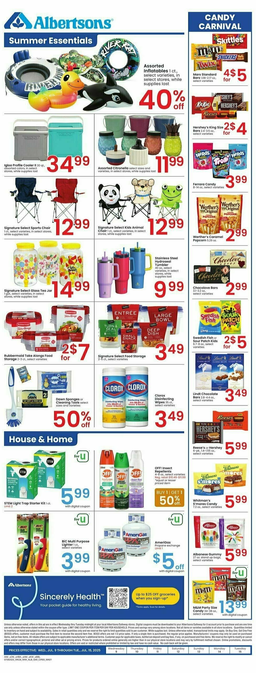 Albertsons Weekly Ad from July 9
