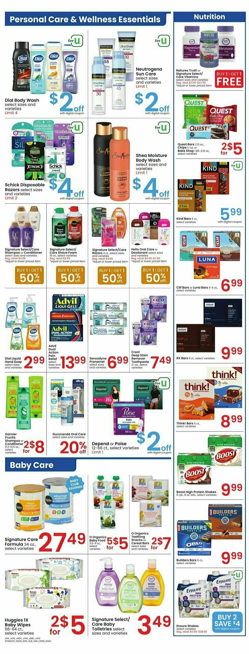 Albertsons Weekly Ad from July 9