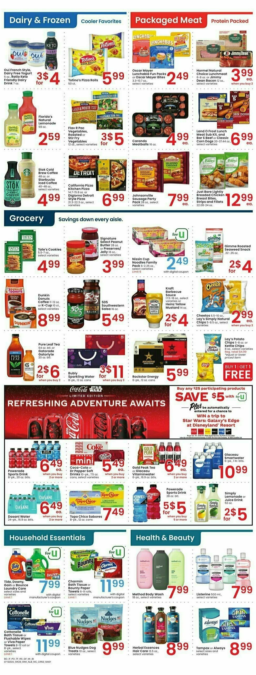 Albertsons Weekly Ad from July 16