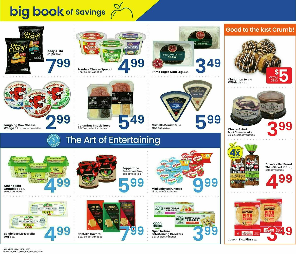 Albertsons Big Book of Savings Weekly Ad from July 29