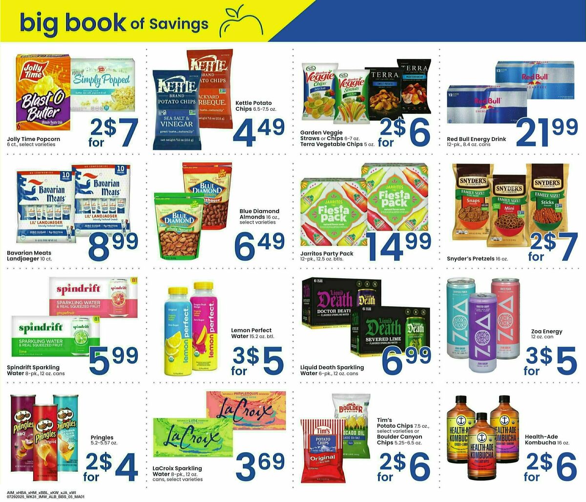 Albertsons Big Book of Savings Weekly Ad from July 29