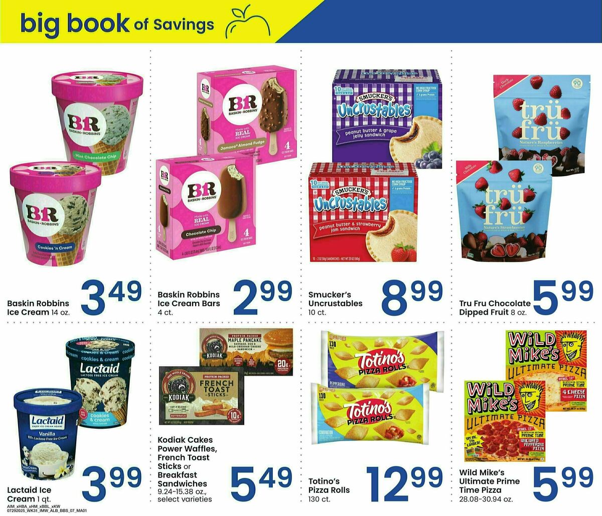 Albertsons Big Book of Savings Weekly Ad from July 29