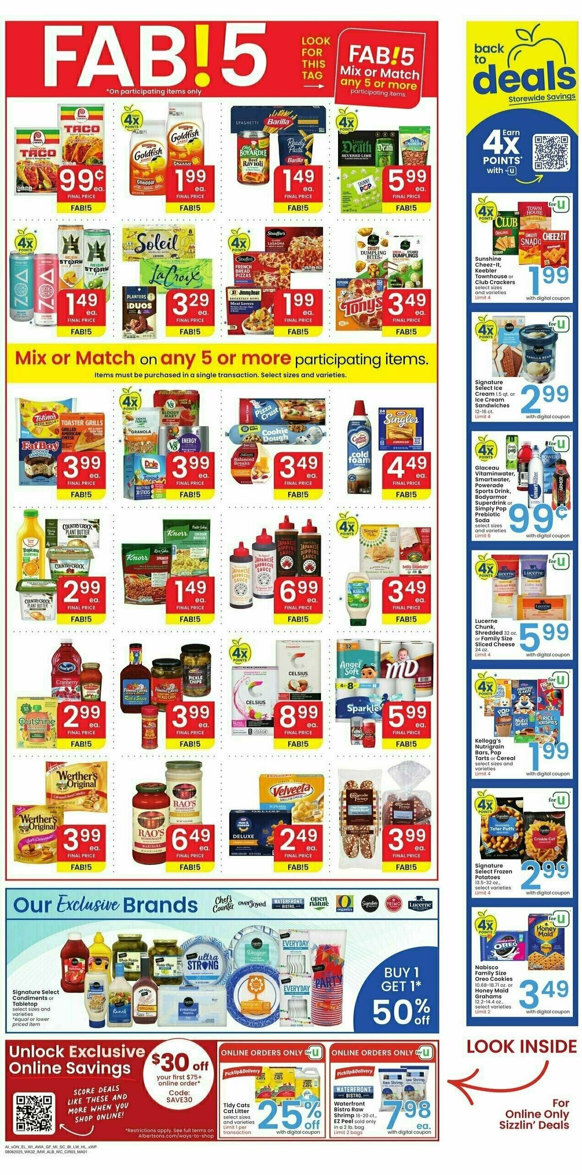 Albertsons Weekly Ad from August 6