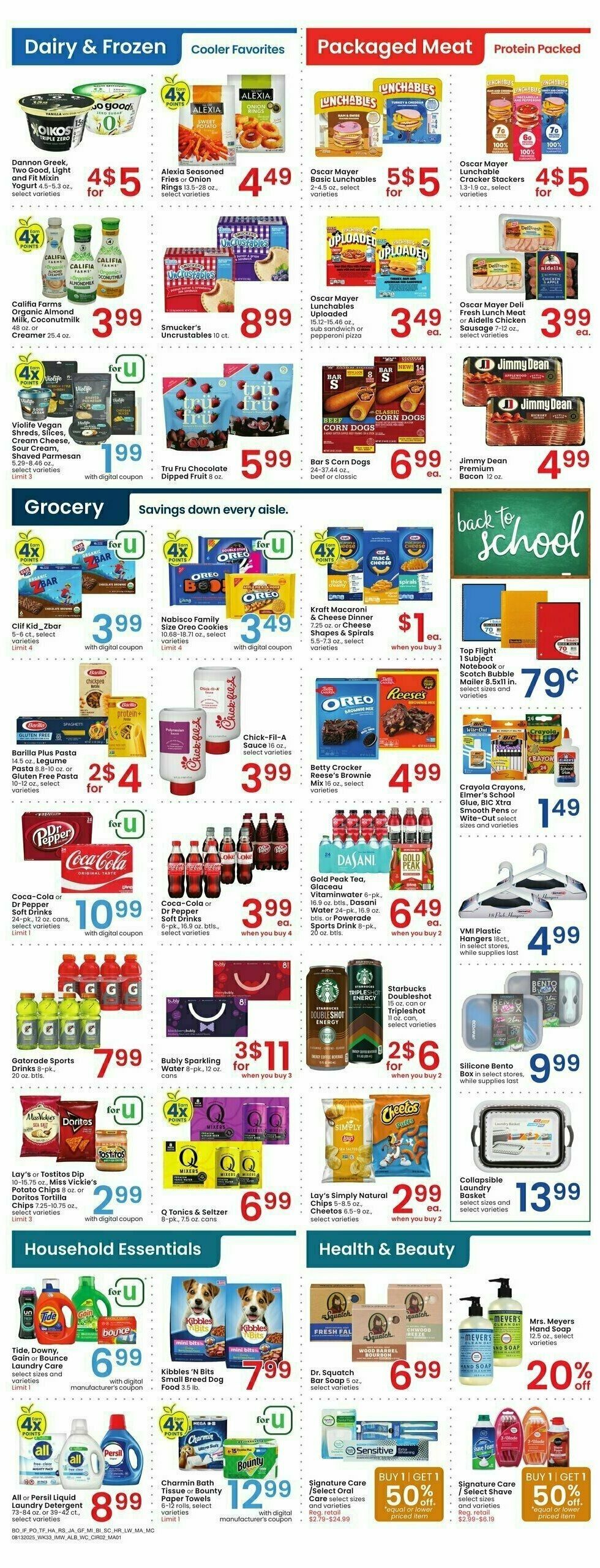 Albertsons Weekly Ad from August 13