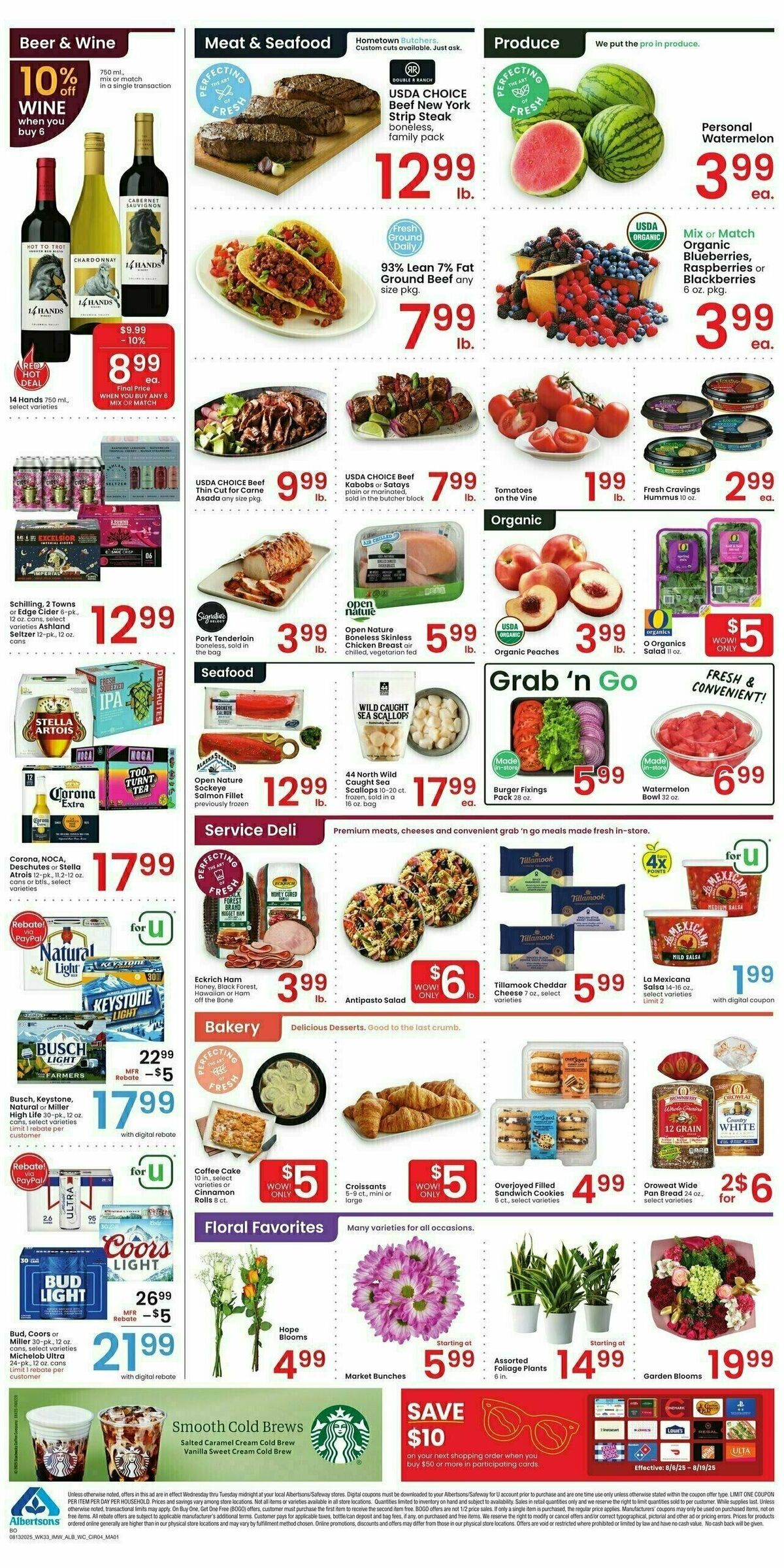 Albertsons Weekly Ad from August 13