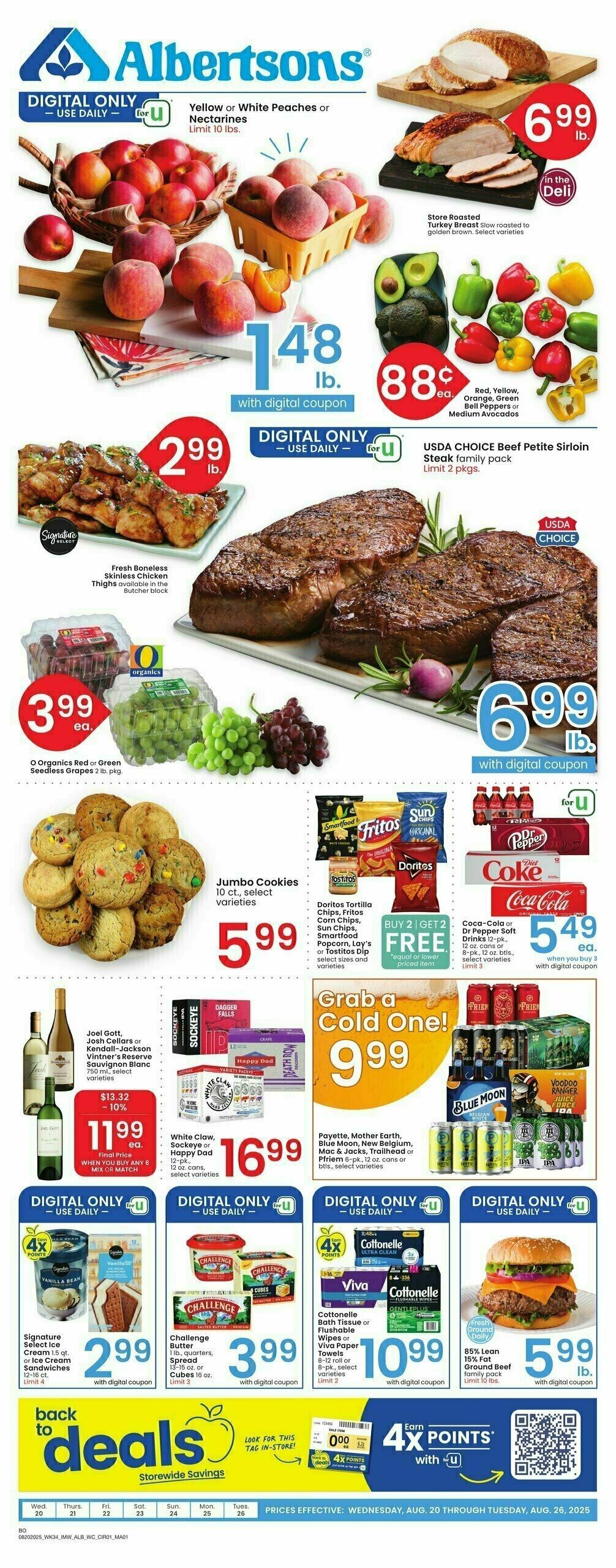 Albertsons Weekly Ad from August 20