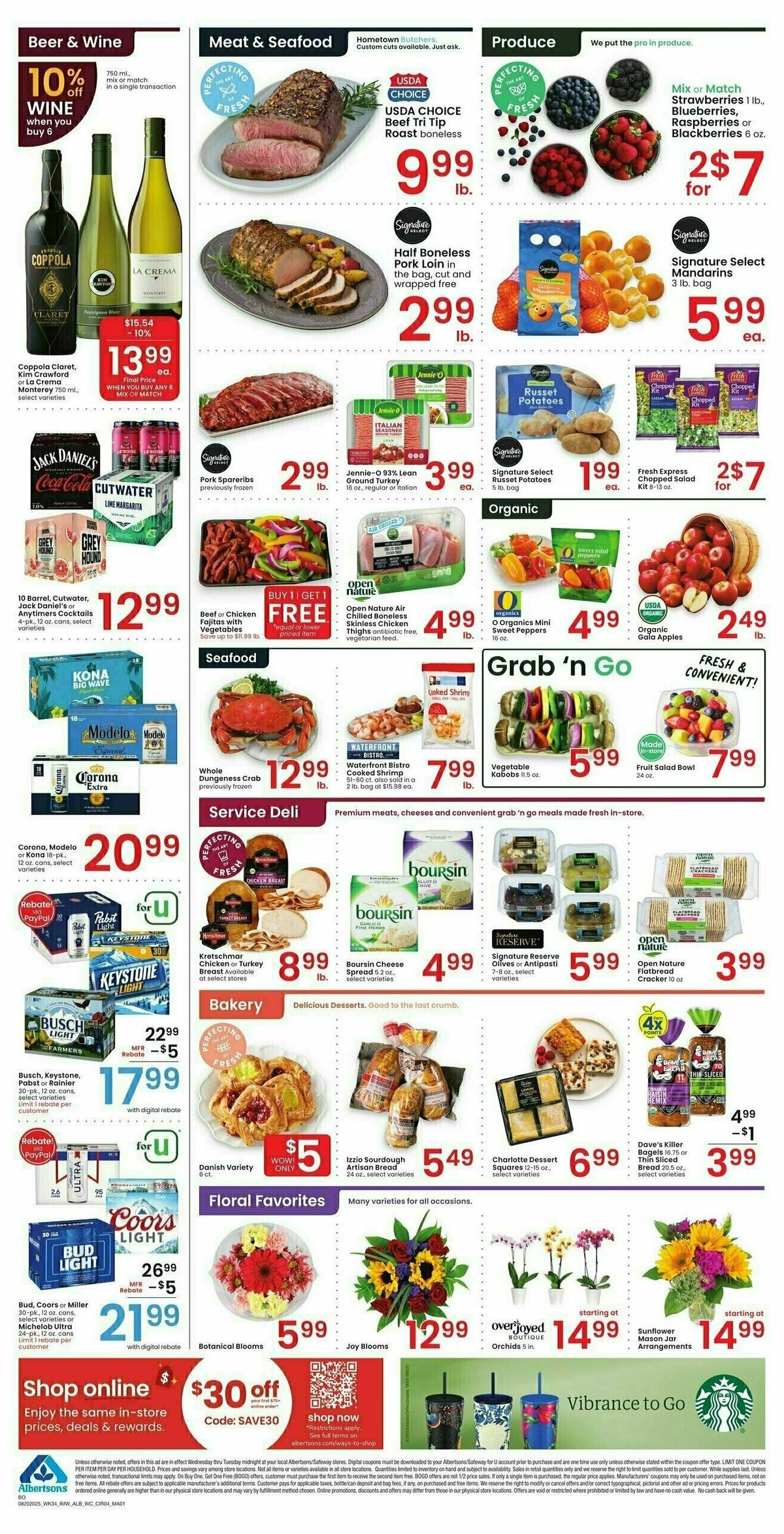 Albertsons Weekly Ad from August 20