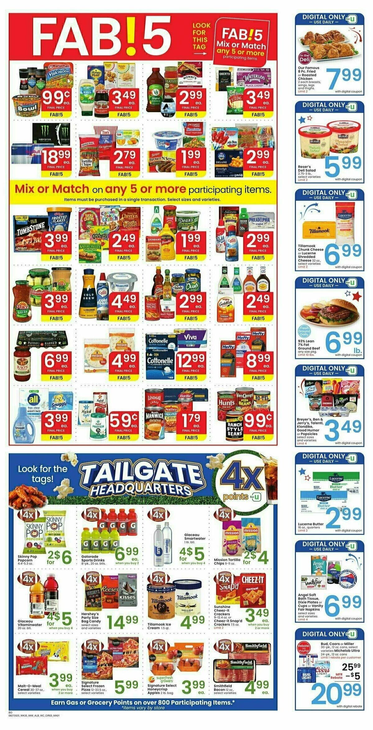 Albertsons Weekly Ad from August 27