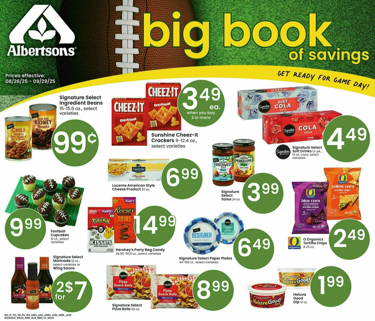 Albertsons Big Book of Savings Weekly Ad from August 26