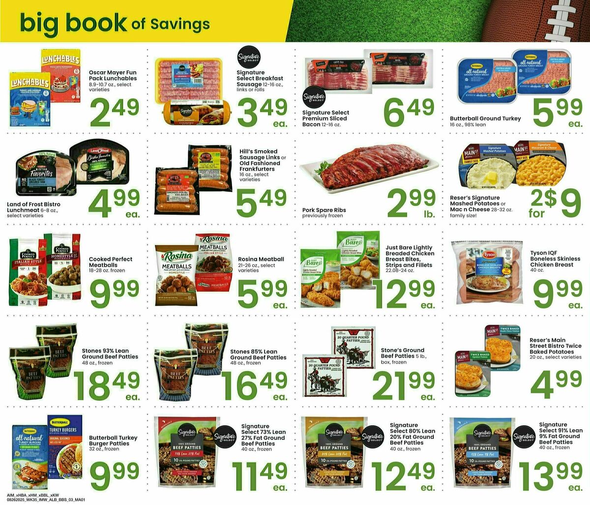 Albertsons Big Book of Savings Weekly Ad from August 26