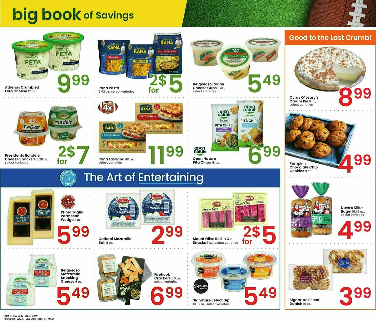 Albertsons Big Book of Savings Weekly Ad from August 26