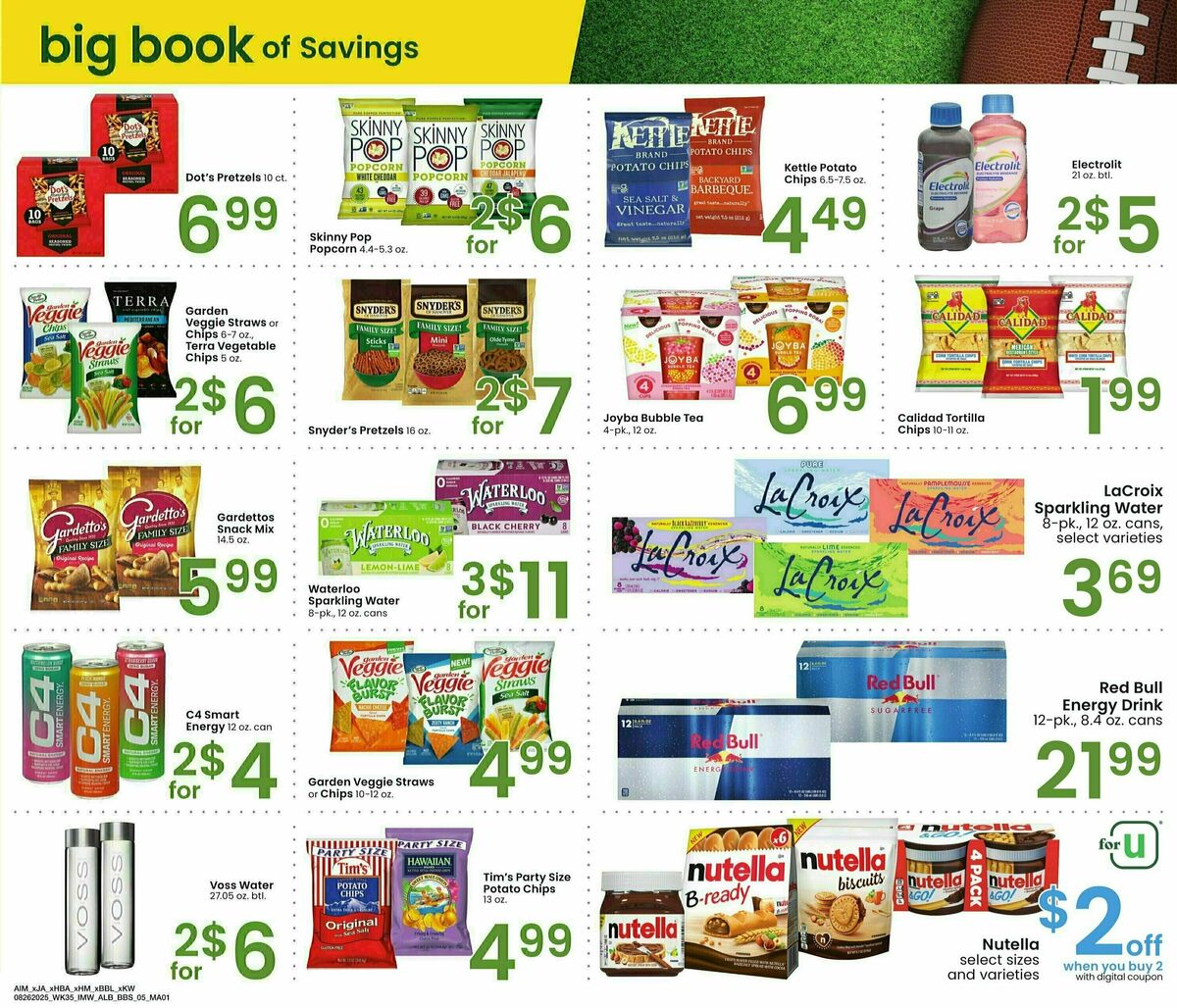 Albertsons Big Book of Savings Weekly Ad from August 26