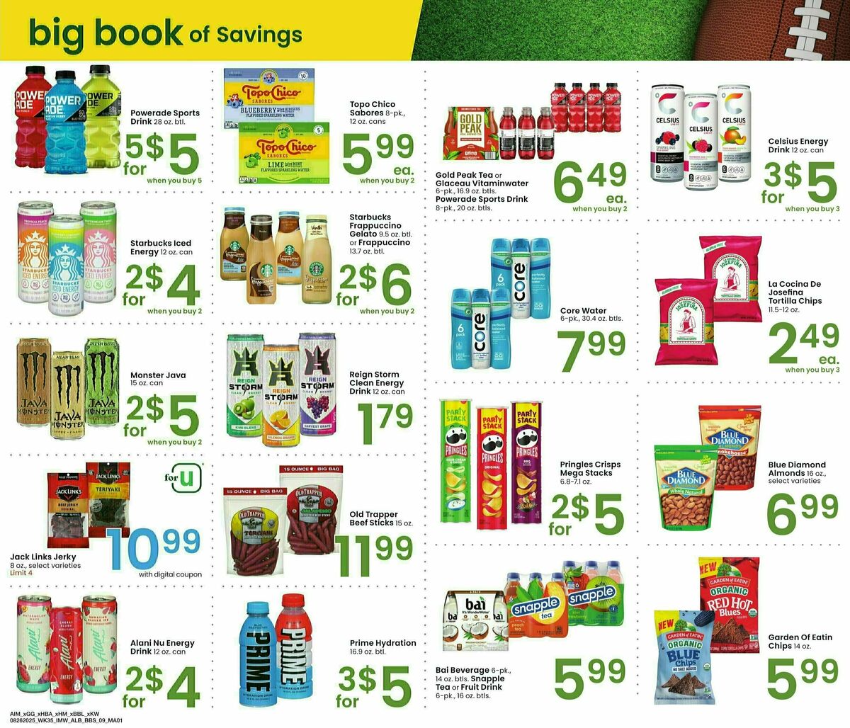 Albertsons Big Book of Savings Weekly Ad from August 26