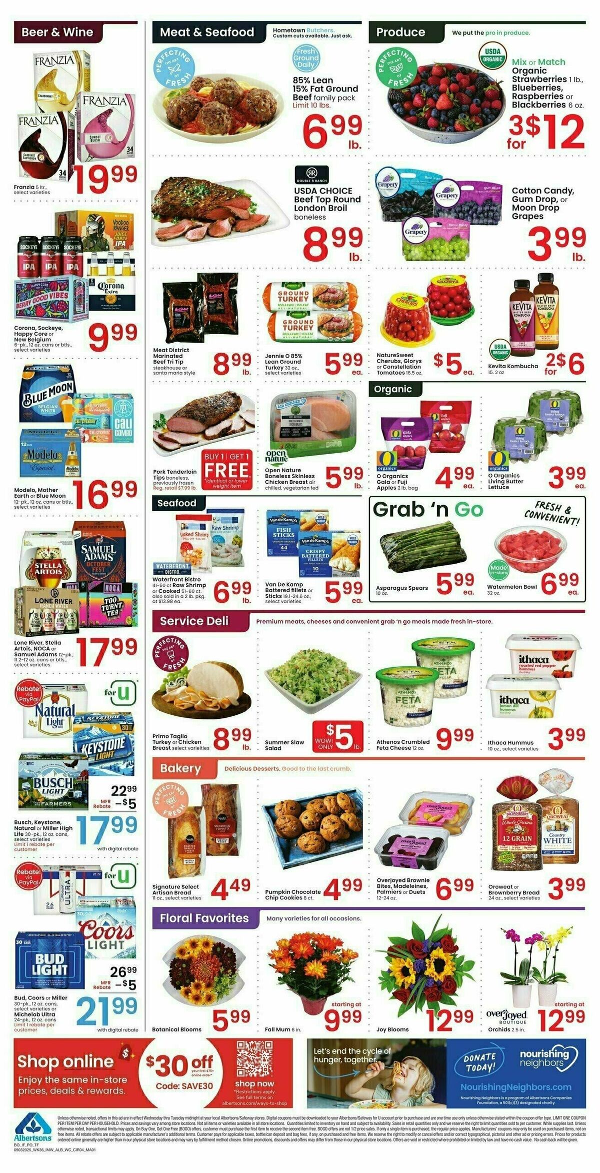Albertsons Weekly Ad from September 3