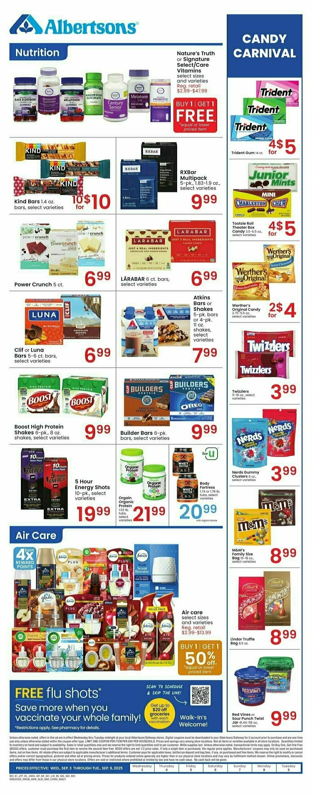 Albertsons Weekly Ad from September 3
