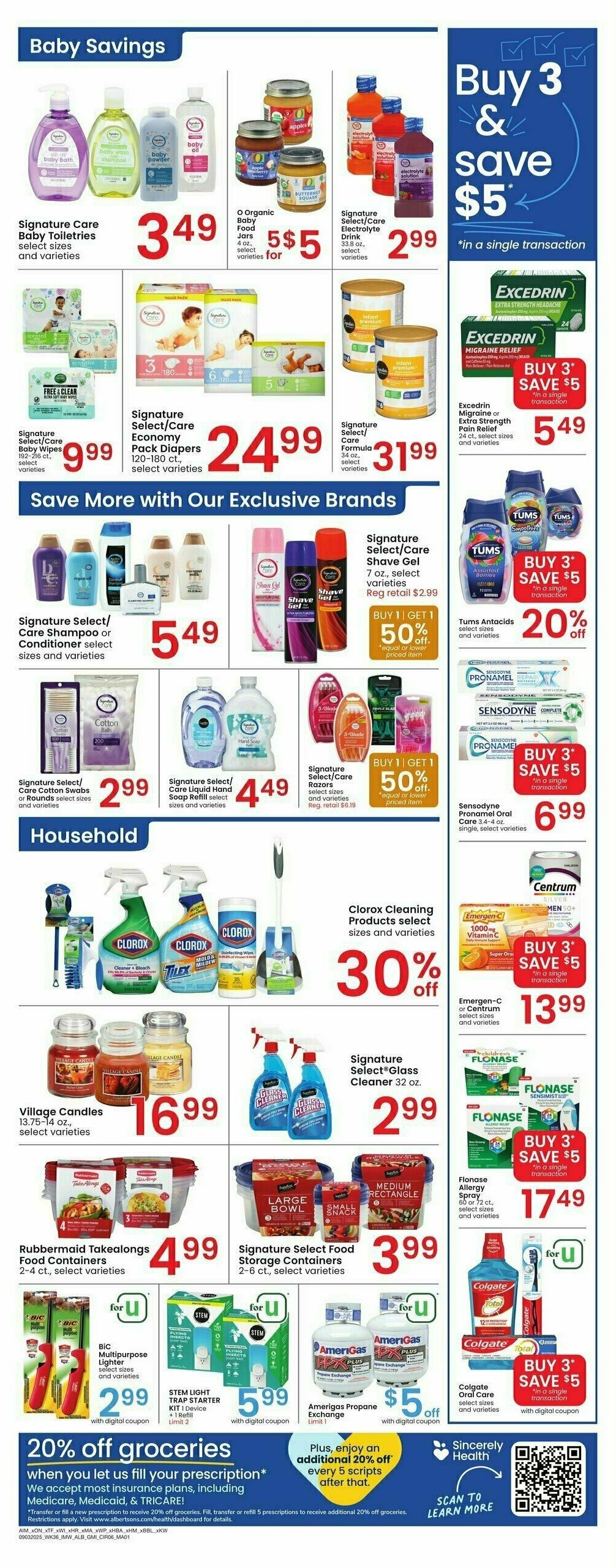 Albertsons Weekly Ad from September 3